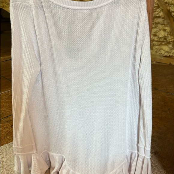 Free People White Tunic Top - Picture 4 of 5